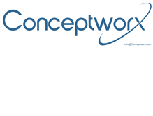 Tablet Screenshot of conceptworx.com